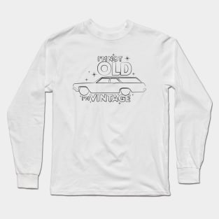 i'm vintage - wagon Long Sleeve T-Shirt